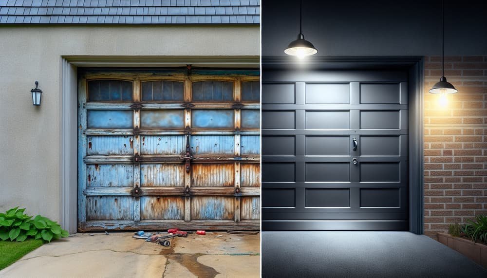 Garage door work in Tewksbury