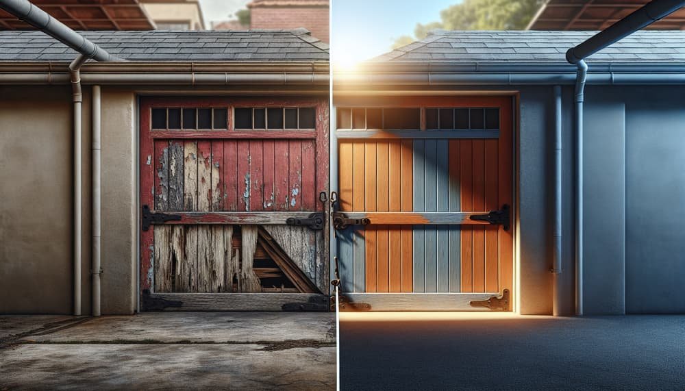 Garage door work in Littleton