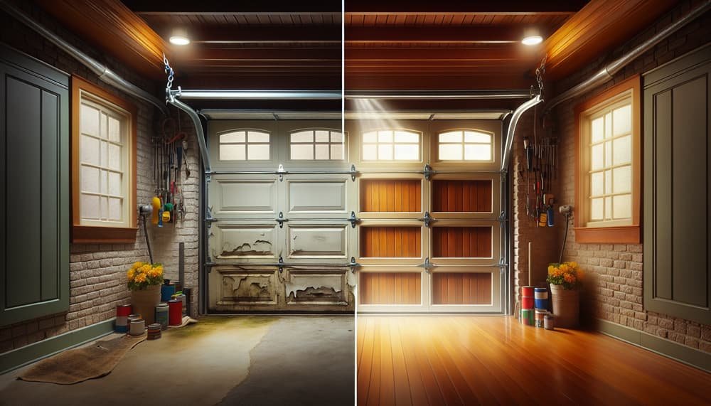 Garage door work in Westford