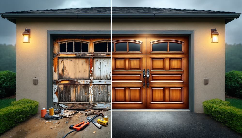 Garage door work in Pelham