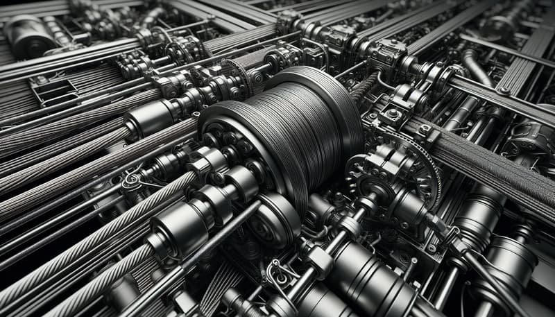 Garage Door Cable Repair in Saxonville