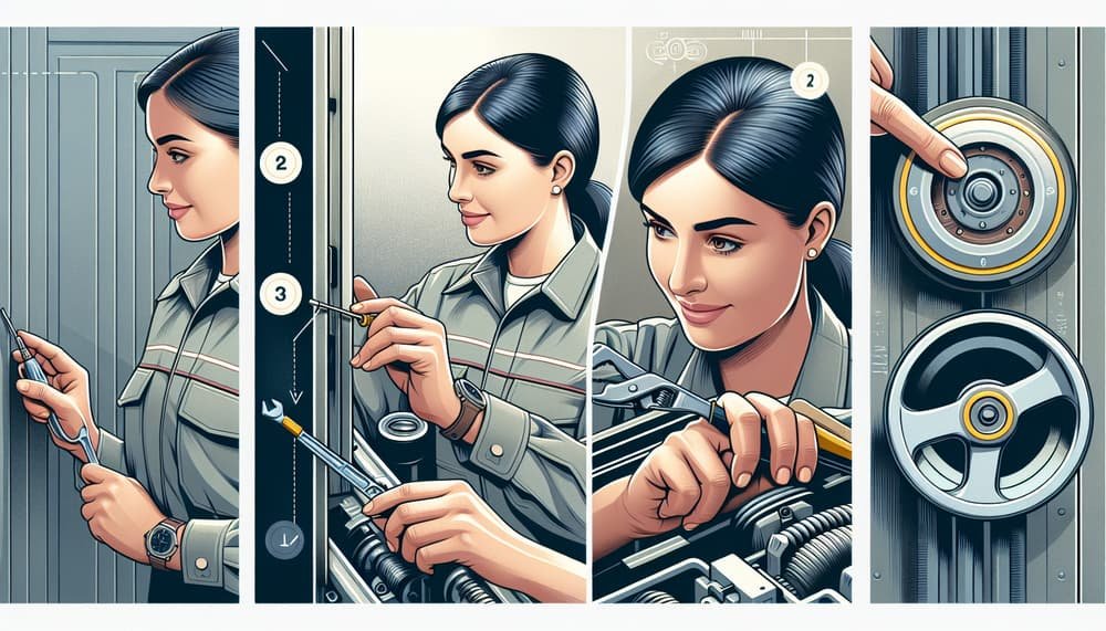 Garage door work in North Billerica