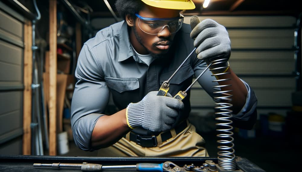 Garage door work in Sudbury