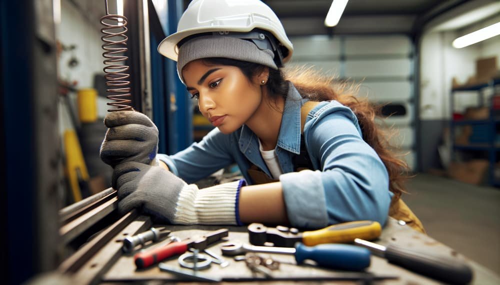 Garage door work in Concord